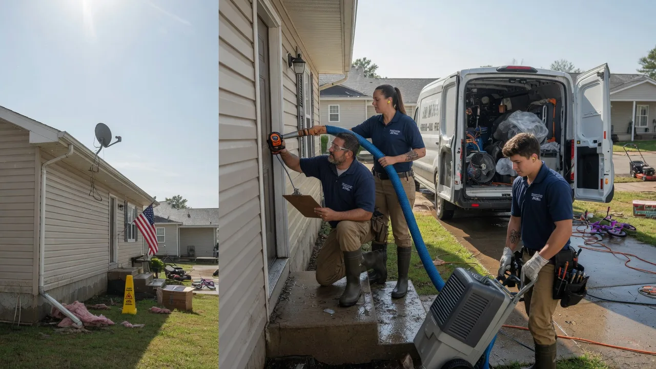 Ceiling Water Damage Restoration in Brighton, TN near me